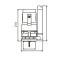 Sanitary Accessories Toilet Big Flush Valve